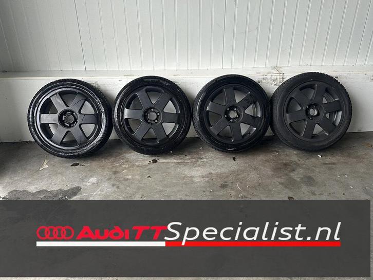 Winterbanden set op 17" velgen Audi TT MK1 ( 1998-2006 ), Auto-onderdelen, Banden en Velgen, Banden en Velgen, Winterbanden, 17 inch