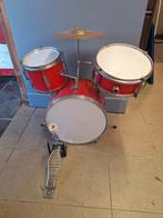 Retro kinder drumstel, Musique & Instruments, Batteries & Percussions, Enlèvement, Comme neuf