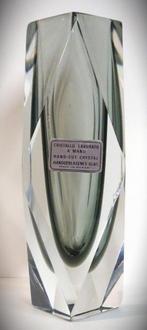 Vintage Murano Sommerso vaas, Ophalen of Verzenden