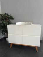 Commode trendy wit Quax incl. extensie verzorgingskussen, Ophalen, Gebruikt