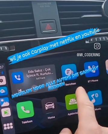 Carplay box voor alle auto's NIET VOOR BMW groep beschikbaar voor biedingen
