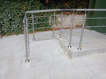 Garde-corps inox  beschikbaar voor biedingen