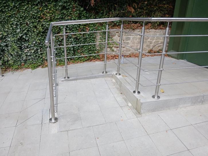 Garde-corps inox, Tuin en Terras, Tuinhekken en Hekwerk, Nieuw, Overige typen, IJzer, Ophalen