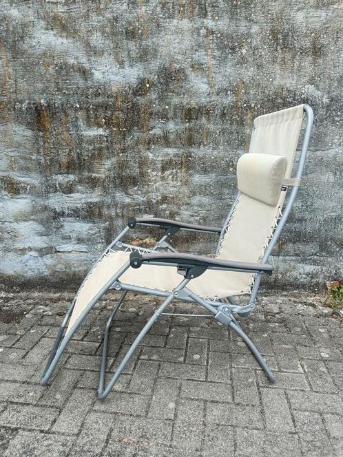 Lafuma kamperstoel / relax stoel, Tuin en Terras, Tuinstoelen, Gebruikt, Verstelbaar, Ophalen