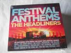 3 CD BOX - FESTIVAL ANTHEMS - THE HEADLINERS - NEW IN FOLLIE, Ophalen of Verzenden, Nieuw in verpakking, Pop, Boxset