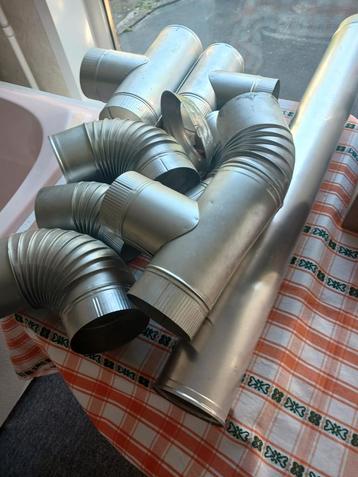 ALUMINUM buizen en hulpstukken  diameter 11,1 / 13,1 cm, Enlèvement, Neuf
