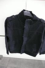 Donkerblauw sweatervestje Okaïdi (K298), Comme neuf, Okaïdi, Pull ou Veste, Garçon