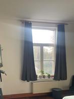 Twee verduisterende gordijnen – 215 x 140 cm, Ophalen, 100 tot 150 cm, 200 cm of meer, Grijs