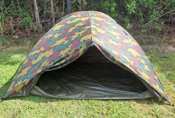Tent gecamoufleerd -  ex Belgisch leger