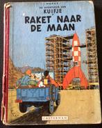 Kuifje Raket naar de maan HC 1ste druk 1953 Hergé, Ophalen of Verzenden