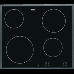 Zanussi kookplaat - standaard 4 branders, Elektronische apparatuur, Kookplaten, Gebruikt, Tussenbouw, Keramisch, 4 kookzones, Ophalen