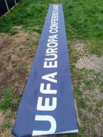 Banner uefa europe conference leage, Ophalen of Verzenden, Zo goed als nieuw