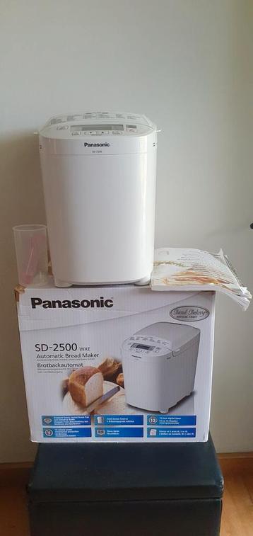 Machine à pain Panasonic SD2500, Plus de 10 programmes, Enlèvement ou Envoi, Comme neuf, Avec minuteur