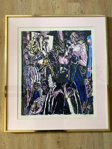 Litho van Ysbrant van Wijngaarden beschikbaar voor biedingen