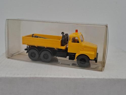 Takelwagen Magirus - Wiking 1/87, Hobby en Vrije tijd, Modelauto's | 1:87, Zo goed als nieuw, Bus of Vrachtwagen, Wiking, Verzenden