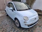 fiat 500 1.2benzine babyblauw met opedak gekeurd voorverkoop, Auto's, Elektrische buitenspiegels, Particulier, Te koop, Benzine