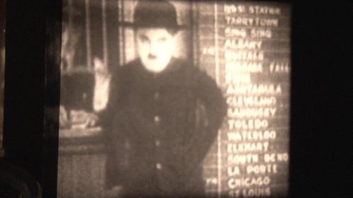 Charlie Chaplin in "THE PILGRIM" 1923 op 16mm zwartwitfilm, Audio, Tv en Foto, Filmrollen, 16mm film, Ophalen of Verzenden