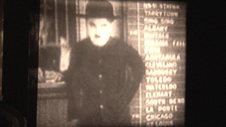 Charlie Chaplin in "THE PILGRIM" 1923 op 16mm zwartwitfilm, Audio, Tv en Foto, Filmrollen, 16mm film, Ophalen of Verzenden