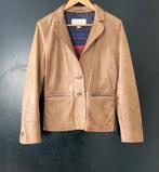 Marlboro Classics MCS leder blazer leather cuir maat 38 M, Maat 38/40 (M), Beige, Marlboro Classics MCS, Ophalen of Verzenden
