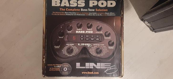 Line 6 baspod, Muziek en Instrumenten, Effecten, Overige typen, Ophalen of Verzenden
