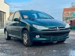 Peugeot 206 1.1 Benzine — 2002 — Euro 4 LEZ tot 2030, Auto's, Stof, Zwart, 4 cilinders, Bedrijf