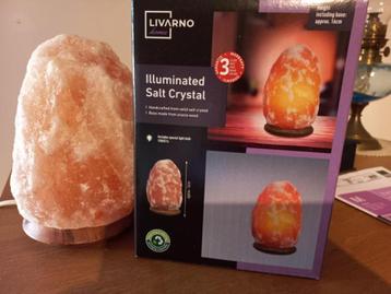 Lampe en cristal de sel beschikbaar voor biedingen