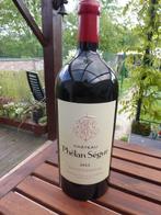 chateau phelan segur jeroboam  5l ,,FACTICE deco cave a vins, Collections, France, Enlèvement, Utilisé, Vin rouge