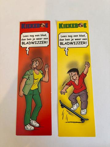 Kiekeboe bladwijzers, Enlèvement ou Envoi