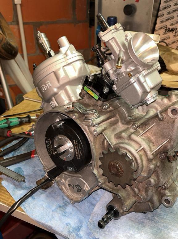 Am6 blok italkit, Fietsen en Brommers, Brommeronderdelen | Algemeen, Zo goed als nieuw, Blok, Ophalen