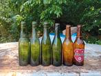 Oude vintage bierflessen brouwerij Excelsior Gent, Verzamelen, Ophalen of Verzenden