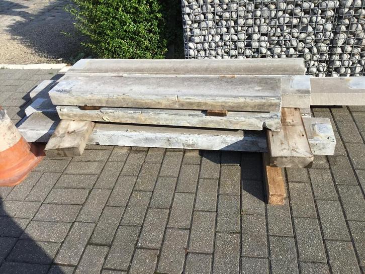 Oude arduin dorpels, Doe-het-zelf en Bouw, Plinten en Afwerking, Gebruikt, Ophalen