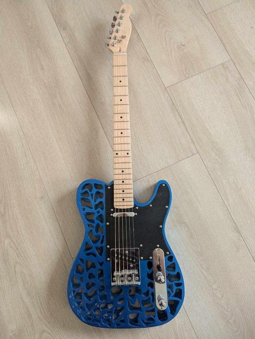 Elektrische Gitaar / 3D-geprinte Telecaster-stijl, Musique & Instruments, Instruments à corde | Guitares | Électriques, Neuf, Hollow body