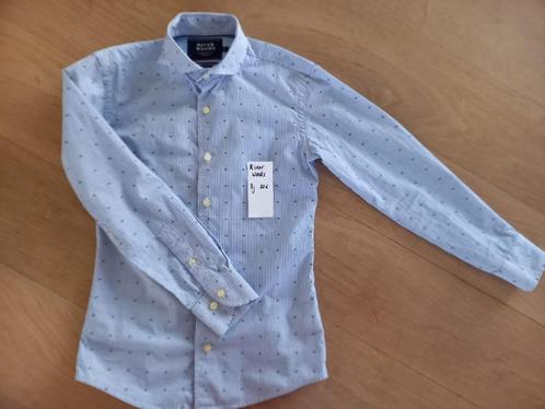Prachtig jongenshemd River Woods 8 jaar M128, Kinderen en Baby's, Kinderkleding | Maat 128, Zo goed als nieuw, Jongen, Overhemd of Blouse