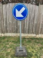 Verkeersbord D1 met voet, Doe-het-zelf en Bouw, Ophalen, Zo goed als nieuw