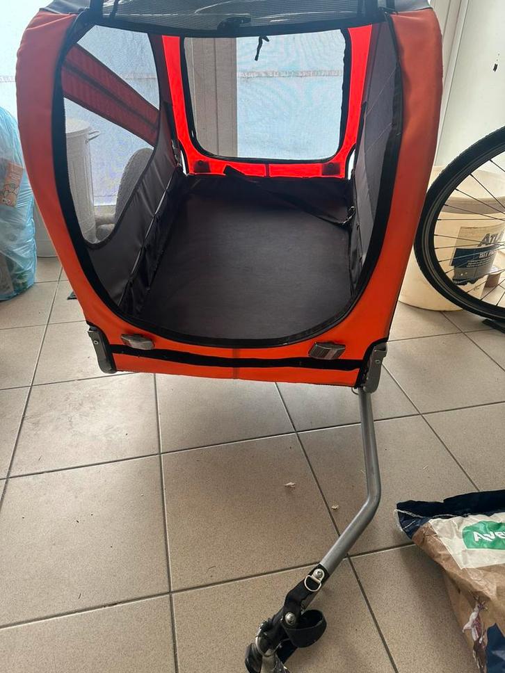 Fietskar honden, Fietsen en Brommers, Fietsaccessoires | Aanhangwagens en Karren, Nieuw, Ophalen