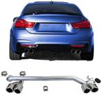 Uitlaat 4 x Sierstuk Chrome Tip Bmw 4 serie F32 F33 F36 M4 l, Verzenden