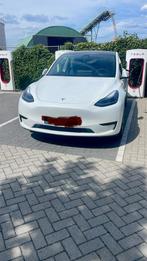 Tesla y  km 21000  bouwjaar 2024 nog garantie 3035, Auto's, Leder, Elektrisch, Particulier, Model Y