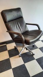 Artifort  fauteuil pivotant en cuir design Harcourt, Gebruikt, Ophalen of Verzenden