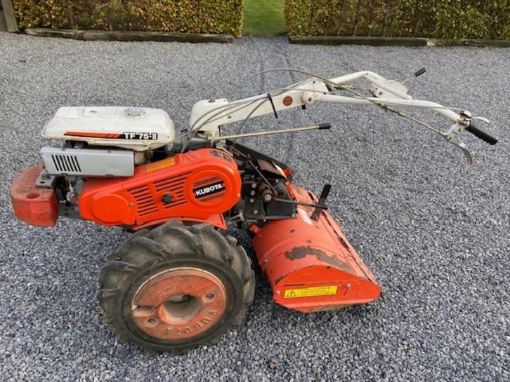 Motoculteur Kubota TF75, Doe-het-zelf en Bouw, Gereedschap | Freesmachines, Gebruikt, Benzine, Ophalen