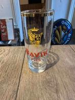 Bavik pils glas gouden rand, Ophalen of Verzenden, Zo goed als nieuw, Glas of Glazen, Overige merken