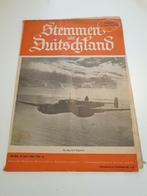 Stemmen uit Duitschland nr 35 1942 COLLABORATIE TIJDSCHRIFT, Collections, Revues, Journaux & Coupures, Journal ou Magazine, 1940 à 1960