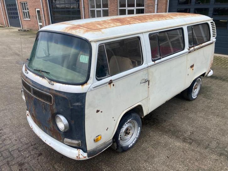 Volkswagen T2A/B bus 1972, Auto's, Oldtimers, Bedrijf, Te koop, Volkswagen, Benzine, Overige carrosserie, 3 deurs, Handgeschakeld
