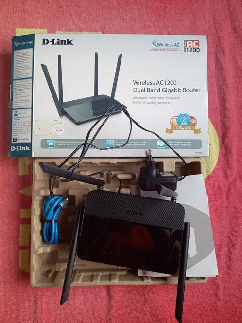 D-Link AX1200 DIR-842 MU-MIMO Dual-Band Router, Computers en Software, Routers en Modems, Zo goed als nieuw, Router, Ophalen of Verzenden