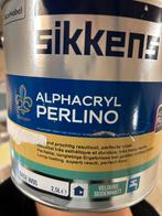 Sikkens Alphacryl perlino lichtgele muurverf 2,5liter, Ophalen of Verzenden, Nieuw, Acrylverf