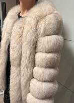 Bontjas haute acorn fox fur, Kleding | Dames, Jassen | Winter, Ophalen, Zo goed als nieuw, Maat 42/44 (L), Wit