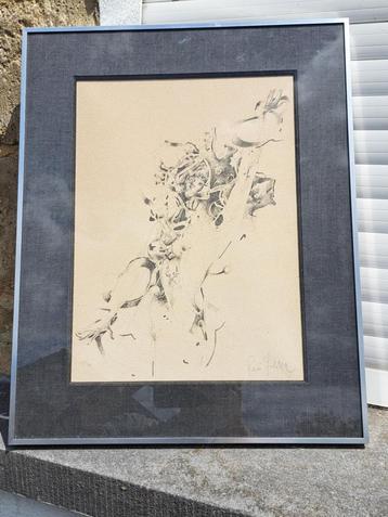 Lithographie signe René Julien beschikbaar voor biedingen