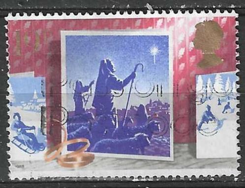 Groot-Brittannie 1988 - Yvert 1359 - Kerstmis  (ST), Timbres & Monnaies, Timbres | Europe | Royaume-Uni, Affranchi, Envoi