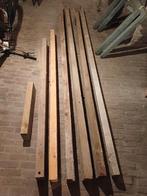 Houten balken GRATIS ophalen, Doe-het-zelf en Bouw, Hout en Planken, Ophalen, Gebruikt, 250 tot 300 cm, 50 mm of meer