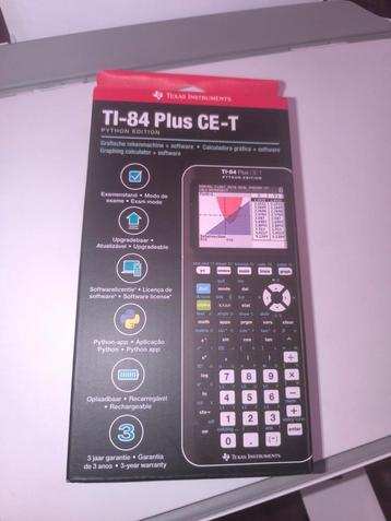 Calculatrice Texas instruments ti 84 plus cet édition Phyton beschikbaar voor biedingen