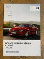 Product informatie brochure BMW 6-serie coupe F13 2011, Boeken, Auto's | Folders en Tijdschriften, Nieuw, BMW, BMW, Ophalen of Verzenden